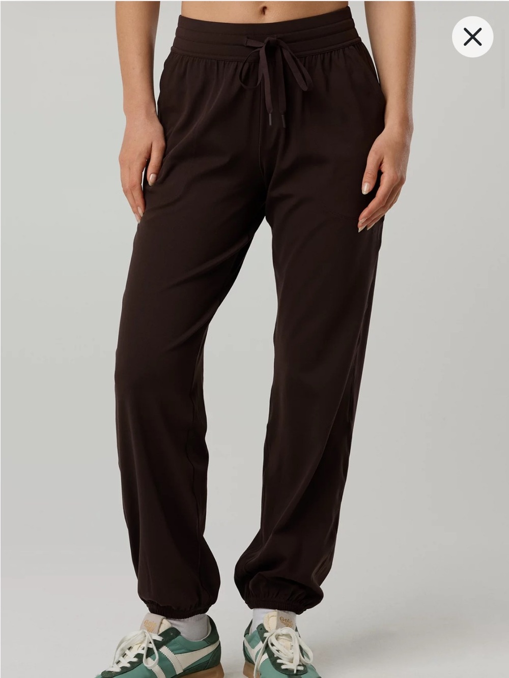 Aerie OFFLINE Real Me Classic Jogger - Small Long Deep Earth Brown